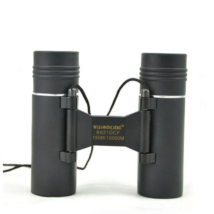 Visionking 8X21 Fixed Focus Roof Binoculars for Camping / Hunting / Travelling-garmade.com