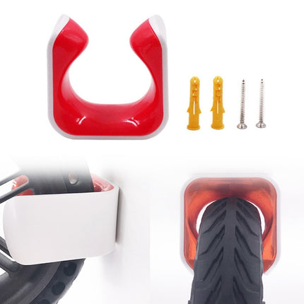 For Xiaomi M365 Electric Scooter Portable Wall Mount Holder(Red)-garmade.com