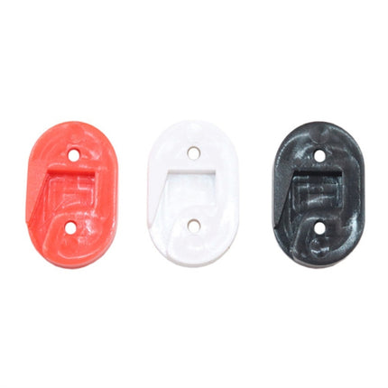 For Xiaomi M365 / M365 Pro Electric Scooter Foot Support Heightening Pad Rear Light Gasket(White)-garmade.com