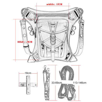 HG064 One-shoulder Bag Cross-body Bag Outdoor Mobile Phone Waist Bag for Ladies-garmade.com