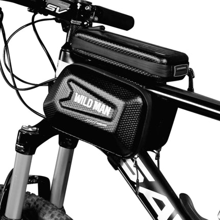 WILD MAN E6S Waterproof Front Bag Touch Screen MTB Bag Large Capacity Bicycle Tube Bag Riding Accessories-garmade.com
