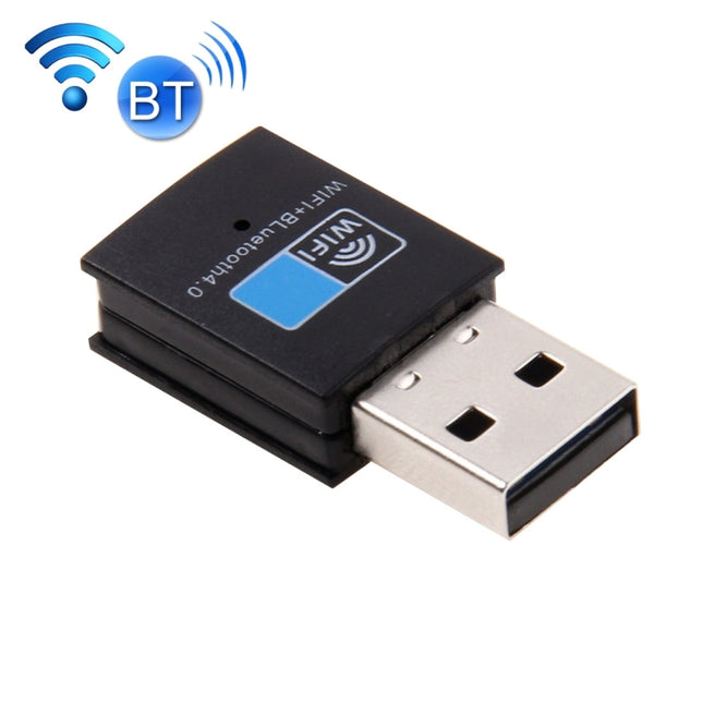 2 in 1 Bluetooth 4.0 + 150Mbps 2.4GHz USB WiFi Wireless Adapter-garmade.com