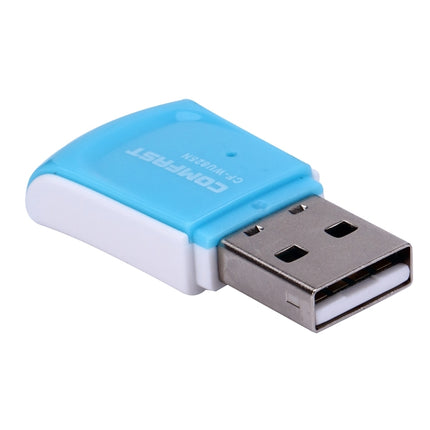 300Mbps Wireless 802.11N USB Network Nano Card Adapter(Blue)-garmade.com