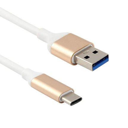 1m Round Wire USB 3.1 Type-c to USB 3.0 Data / Charger Cable-garmade.com