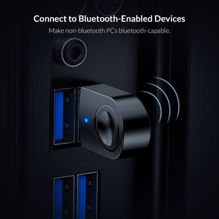ORICO BTA-608 Bluetooth 5.0 Adapter (Black)-garmade.com