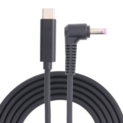 4.8 x 1.7mm Male to USB-C / Type-C Male Adapter Cable, Cable Length: 1.8m-garmade.com