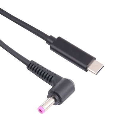 4.8 x 1.7mm Male to USB-C / Type-C Male Adapter Cable, Cable Length: 1.8m-garmade.com