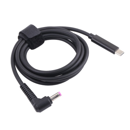 4.8 x 1.7mm Male to USB-C / Type-C Male Adapter Cable, Cable Length: 1.8m-garmade.com