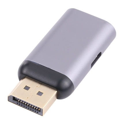 2 in 1 4K 60Hz DP Male to USB-C / Type-C Charging + USB-C / Type-C Female Adapter-garmade.com