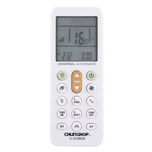 CHUNGHOP K-2080E Universal LCD Air-Conditioner Remote Controller-garmade.com
