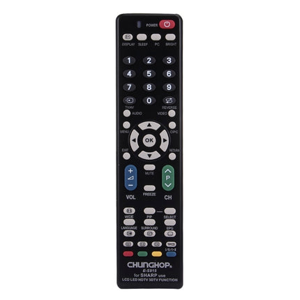 CHUNGHOP E-S915 Universal Remote Controller for SHARP LED TV / LCD TV / HDTV / 3DTV-garmade.com