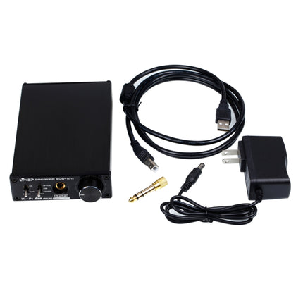 A936 Portable Fiber Coaxial USB Headphone Amplifier Digital Audio DAC Decoder (Black)-garmade.com