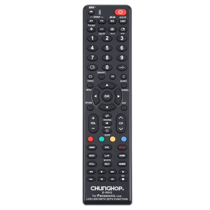 CHUNGHOP E-P912 Universal Remote Controller for PANASONIC LED TV / LCD TV / HDTV / 3DTV-garmade.com