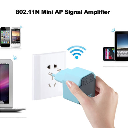 300Mbps Wireless WiFi Range AP / Repeater Signal Booster, EU Plug-garmade.com