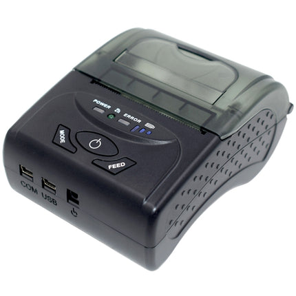 POS-5807 58mm Portable USB Port Thermal Bluetooth Ticket Printer, Max Supported Thermal Paper Size: 57x50mm-garmade.com