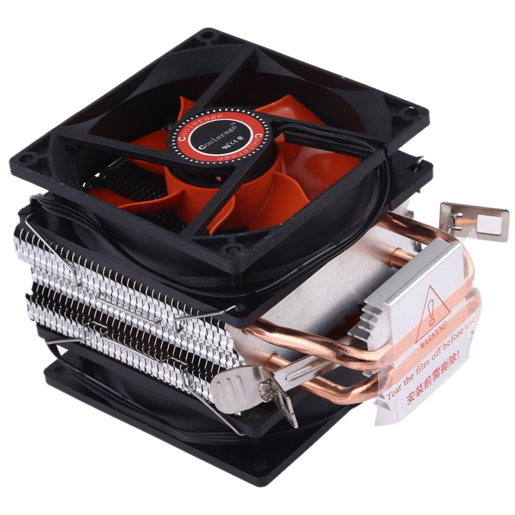 Cpu Fan Spring CoolAge AMD CPU Heatsink Hydraulic Bearing Cooling Fan Double Cooling ...