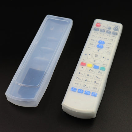 5 PCS Smart TV Box Remote Control Waterproof Dustproof Silicone Protective Cover, Size: 18.5*5*2.5cm-garmade.com