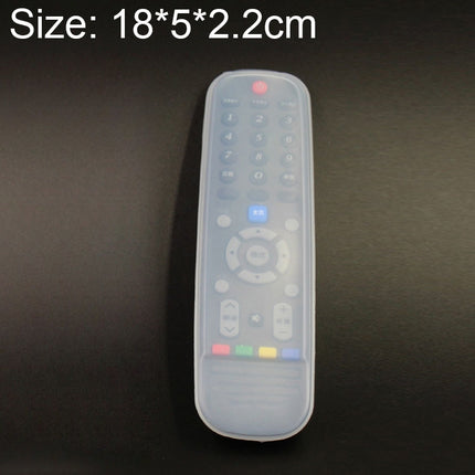 5 PCS SKYWORTH TV Remote Control Waterproof Dustproof Silicone Protective Cover, Size: 18*5*2.2cm-garmade.com