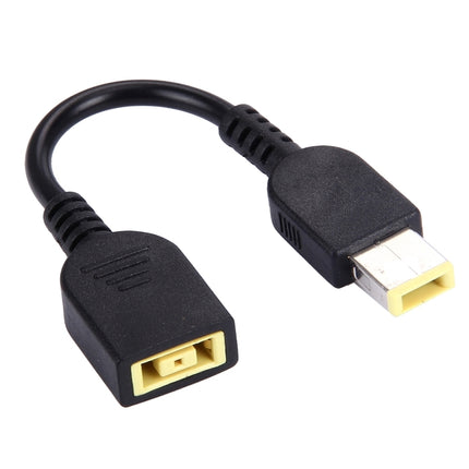 Big Square Female to Big Square (First Generation) Male Interfaces Power Adapter Cable for Lenovo Laptop Notebook, Length: 10cm-garmade.com