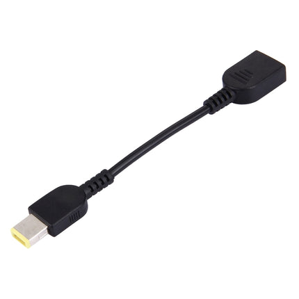 Big Square Female to Big Square (First Generation) Male Interfaces Power Adapter Cable for Lenovo Laptop Notebook, Length: 10cm-garmade.com