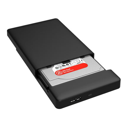 ORICO 2588US3 USB3.0 External Hard Disk Box Storage Case for 2.5 inch SATA HDD / SSD 9.5mm Laptop PC(Black)-garmade.com