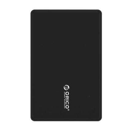 ORICO 2588US3 USB3.0 External Hard Disk Box Storage Case for 2.5 inch SATA HDD / SSD 9.5mm Laptop PC(Black)-garmade.com