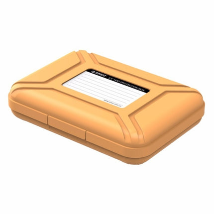 ORICO PHX-35 3.5 inch SATA HDD Case Hard Drive Disk Protect Cover Box(Orange)-garmade.com