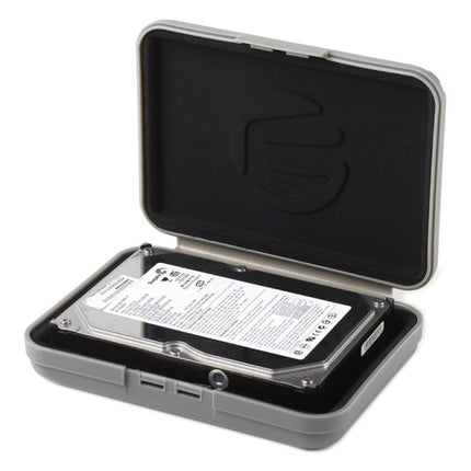 ORICO PHX-35 3.5 inch SATA HDD Case Hard Drive Disk Protect Cover Box(Grey)-garmade.com