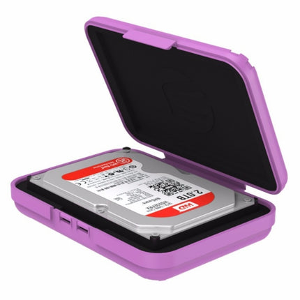 ORICO PHX-35 3.5 inch SATA HDD Case Hard Drive Disk Protect Cover Box(Purple)-garmade.com