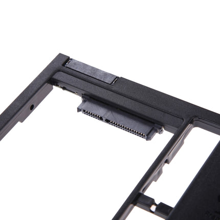 Universal 9 / 9.5mm SATA3 Hard Disk Drive HDD Caddy Adapter Bay Bracket for Notebook(Black)-garmade.com