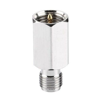 FME Male to SMA Female Connector Adapter(Silver)-garmade.com