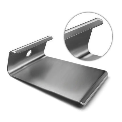 Aluminum Cooling Stand for Laptop, Suitable for Mac Air, Mac Pro, iPad, and Other 11-17 inch Laptops (Grey)-garmade.com
