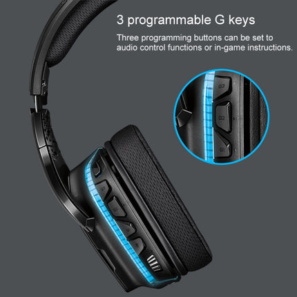 Logitech G633S Dolby 7.1 Surround Sound Stereo Colorful Lighting Noise Reduction Competition Gaming Wired Headset-garmade.com