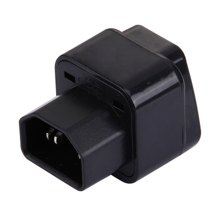 WD-320 Portable Universal Plug to C13-C14 Socket Adapter Power Travel Converter-garmade.com
