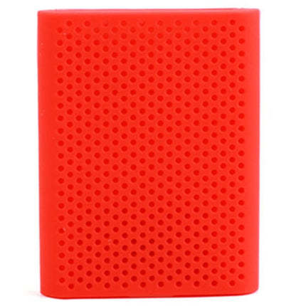 PT500 Scratch-resistant All-inclusive Portable Hard Drive Silicone Protective Case for Samsung Portable SSD T5, with Vents (Red)-garmade.com