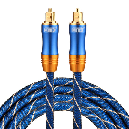EMK LSYJ-A 2m OD6.0mm Gold Plated Metal Head Toslink Male to Male Digital Optical Audio Cable-garmade.com