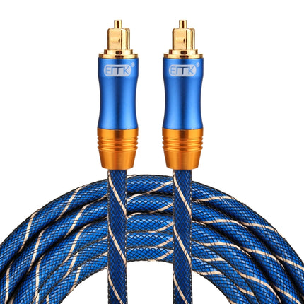 EMK LSYJ-A 3m OD6.0mm Gold Plated Metal Head Toslink Male to Male Digital Optical Audio Cable-garmade.com