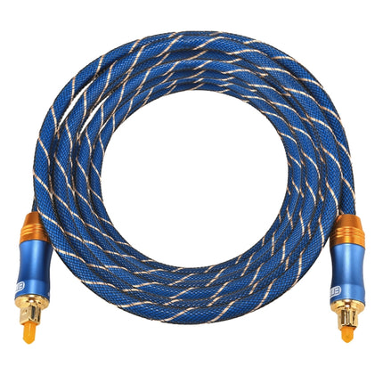 EMK LSYJ-A 3m OD6.0mm Gold Plated Metal Head Toslink Male to Male Digital Optical Audio Cable-garmade.com