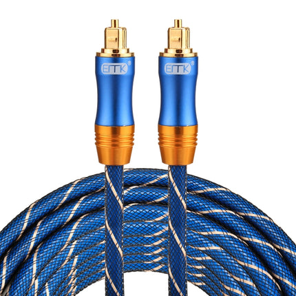 EMK LSYJ-A 5m OD6.0mm Gold Plated Metal Head Toslink Male to Male Digital Optical Audio Cable-garmade.com