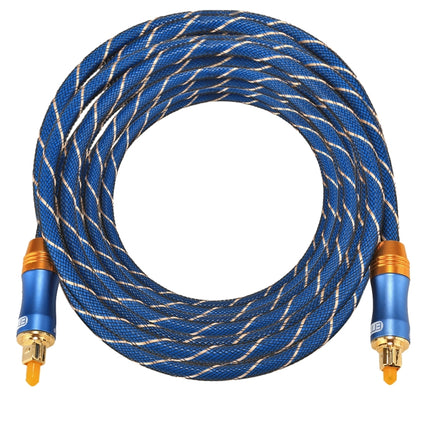 EMK LSYJ-A 8m OD6.0mm Gold Plated Metal Head Toslink Male to Male Digital Optical Audio Cable-garmade.com