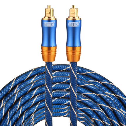 EMK LSYJ-A 20m OD6.0mm Gold Plated Metal Head Toslink Male to Male Digital Optical Audio Cable-garmade.com
