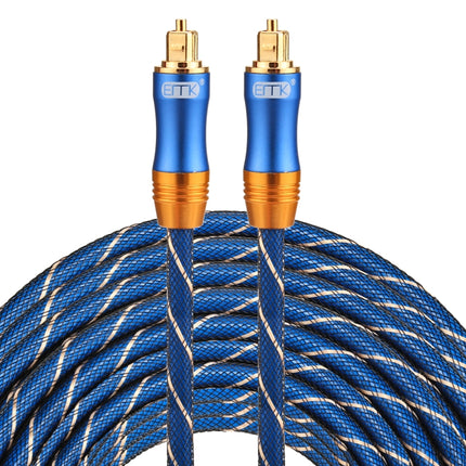 EMK LSYJ-A 25m OD6.0mm Gold Plated Metal Head Toslink Male to Male Digital Optical Audio Cable-garmade.com