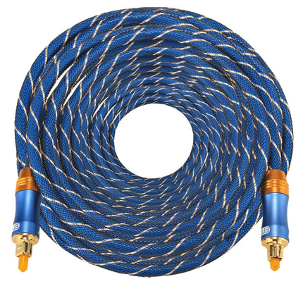 EMK LSYJ-A 30m OD6.0mm Gold Plated Metal Head Toslink Male to Male Digital Optical Audio Cable-garmade.com