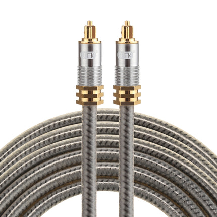 EMK YL-A 3m OD8.0mm Gold Plated Metal Head Toslink Male to Male Digital Optical Audio Cable-garmade.com