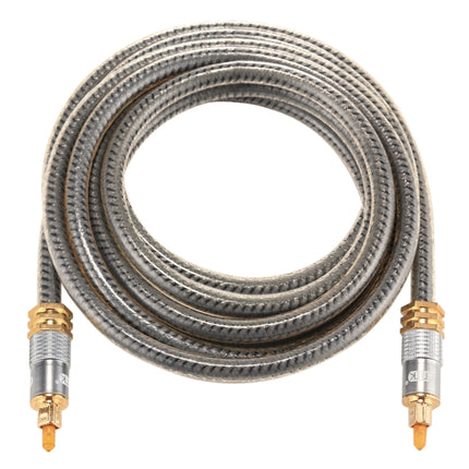 EMK YL-A 3m OD8.0mm Gold Plated Metal Head Toslink Male to Male Digital Optical Audio Cable-garmade.com