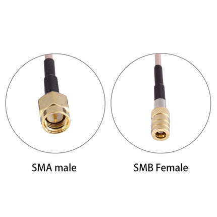 90cm SMA Male to SMB Female Adapter RG316 Cable-garmade.com