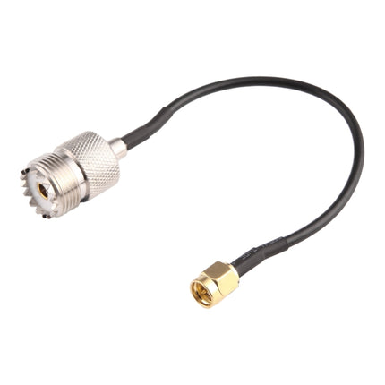 15cm UHF Female to SMA Male Adapter RG174 Cable-garmade.com