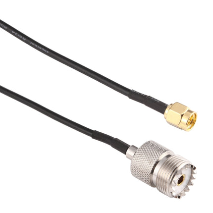 15cm UHF Female to SMA Male Adapter RG174 Cable-garmade.com