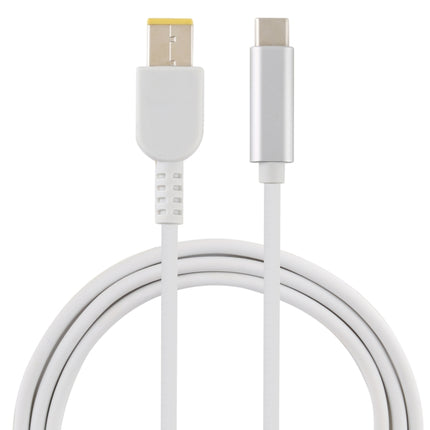 USB-C / Type-C to Big Square Male Laptop Power Charging Cable for Lenovo, Cable Length: about 1.5m-garmade.com