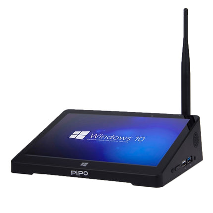 TV Box Style PiPo X9S Windows 10 Mini PC + 8.9 inch Tablet, Intel Cherry Trail X5-Z8350 Quad Core up to 1.84GHz, RAM: 4GB, ROM: 64GB, Support WiFi / LAN / BT4.0 / HDMI-garmade.com